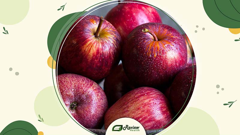 Low-Acidity Fruits, such as Apples: